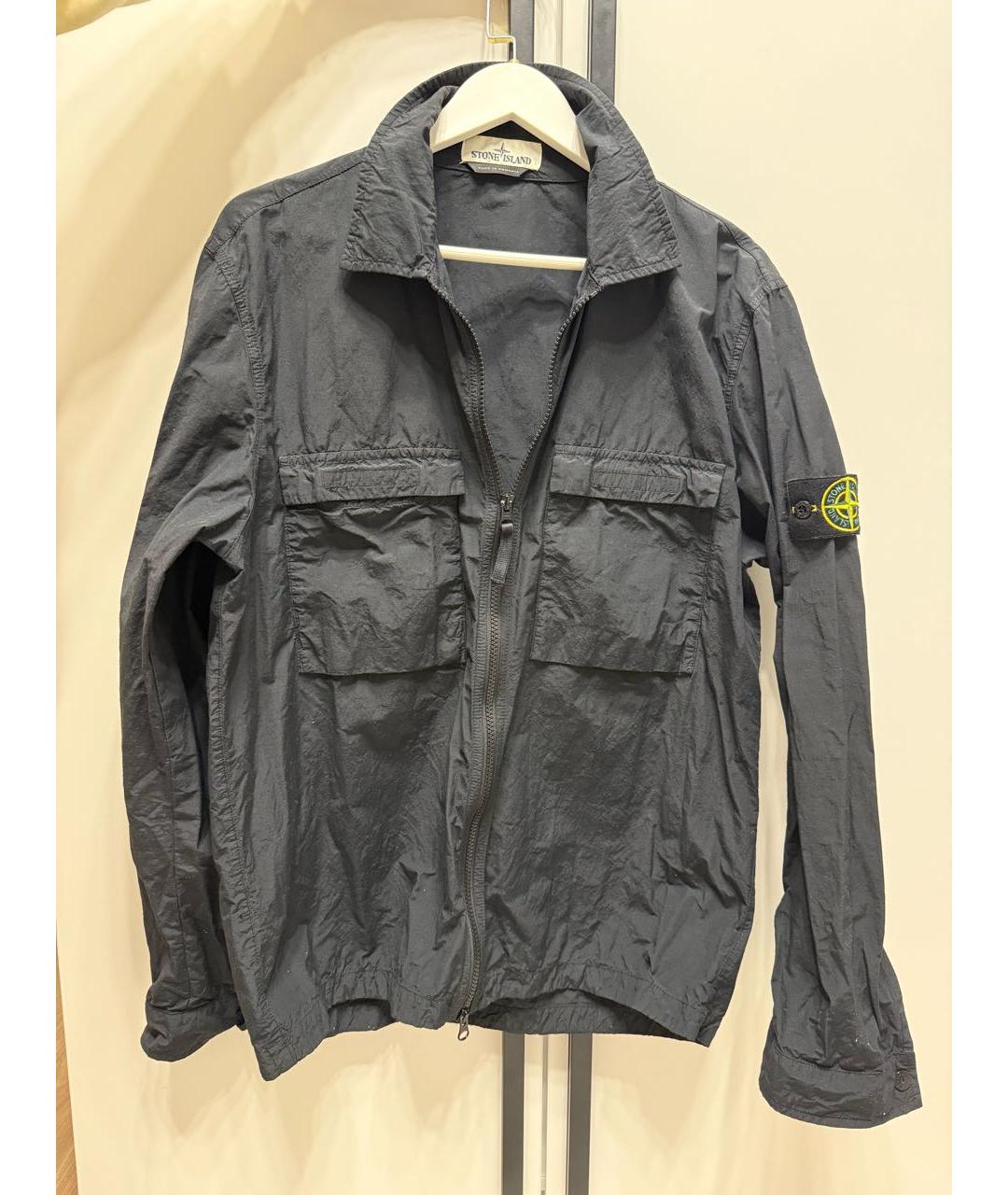 STONE ISLAND Черная куртка, фото 9