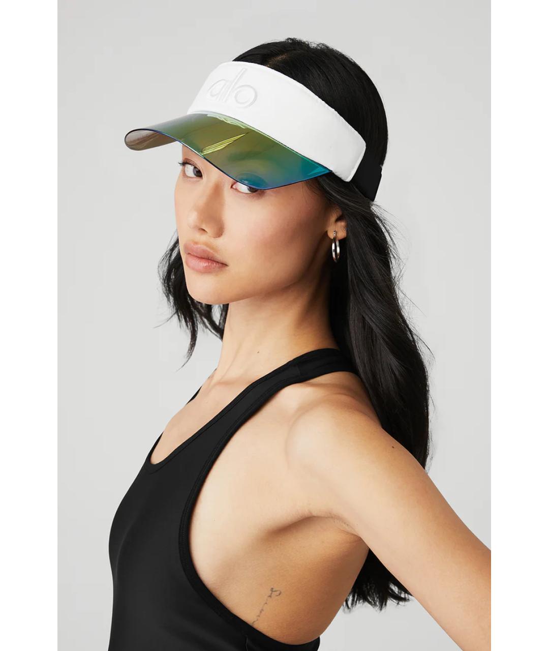 ALO YOGA Белая кепка, фото 3