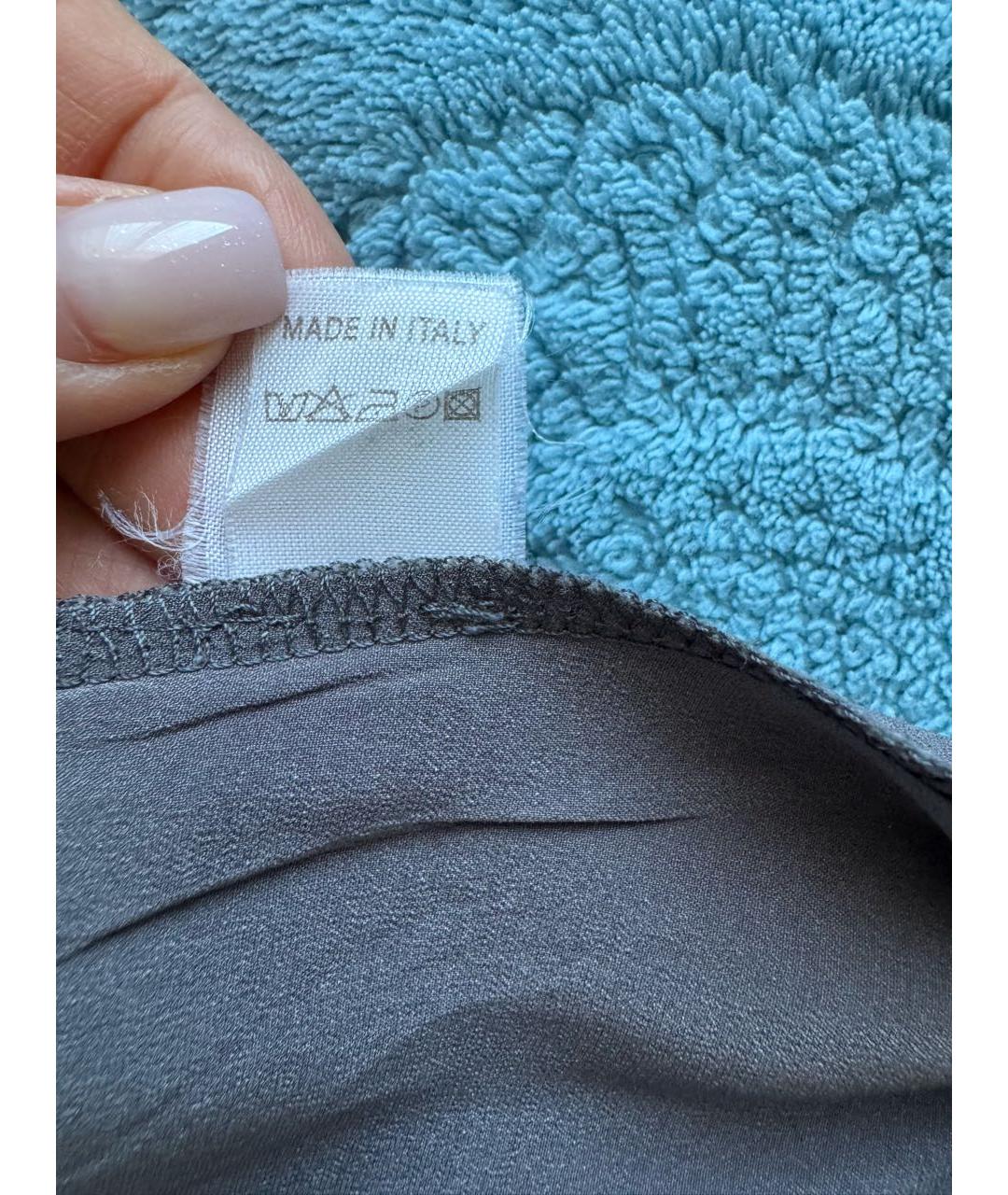 BRUNELLO CUCINELLI Шелковая майка, фото 3