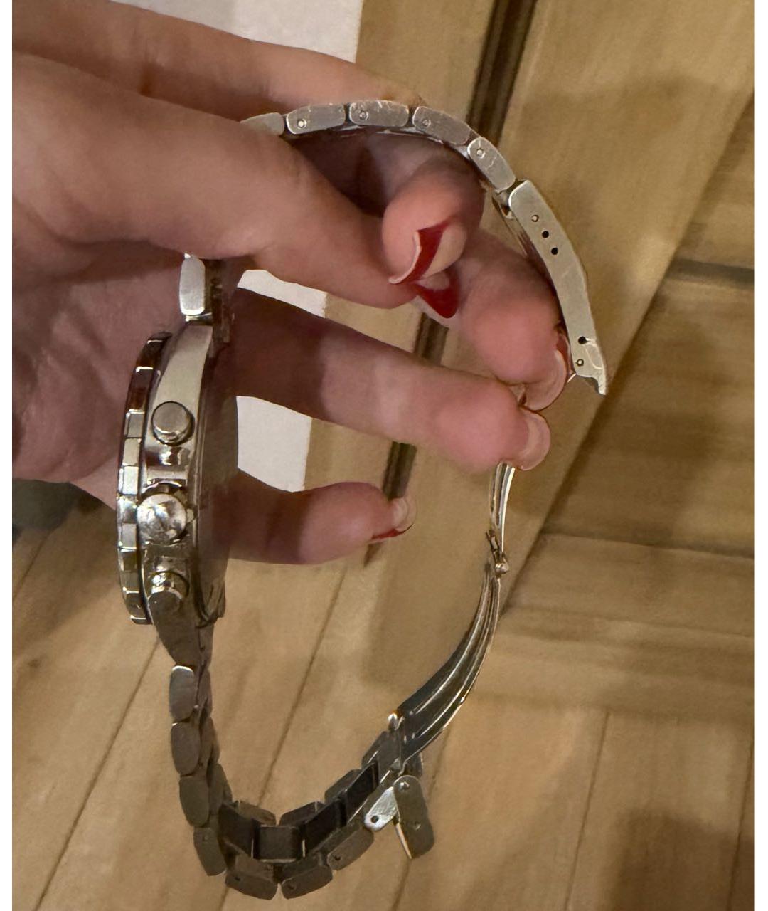 TAG HEUER Серебряные стальные часы, фото 3