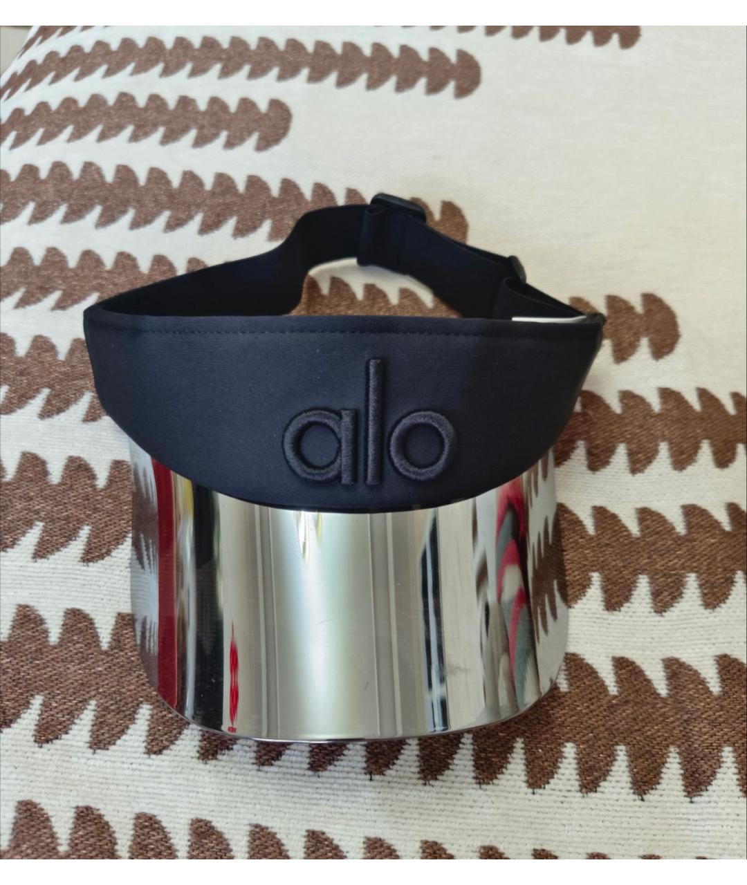 ALO YOGA Черная кепка, фото 2