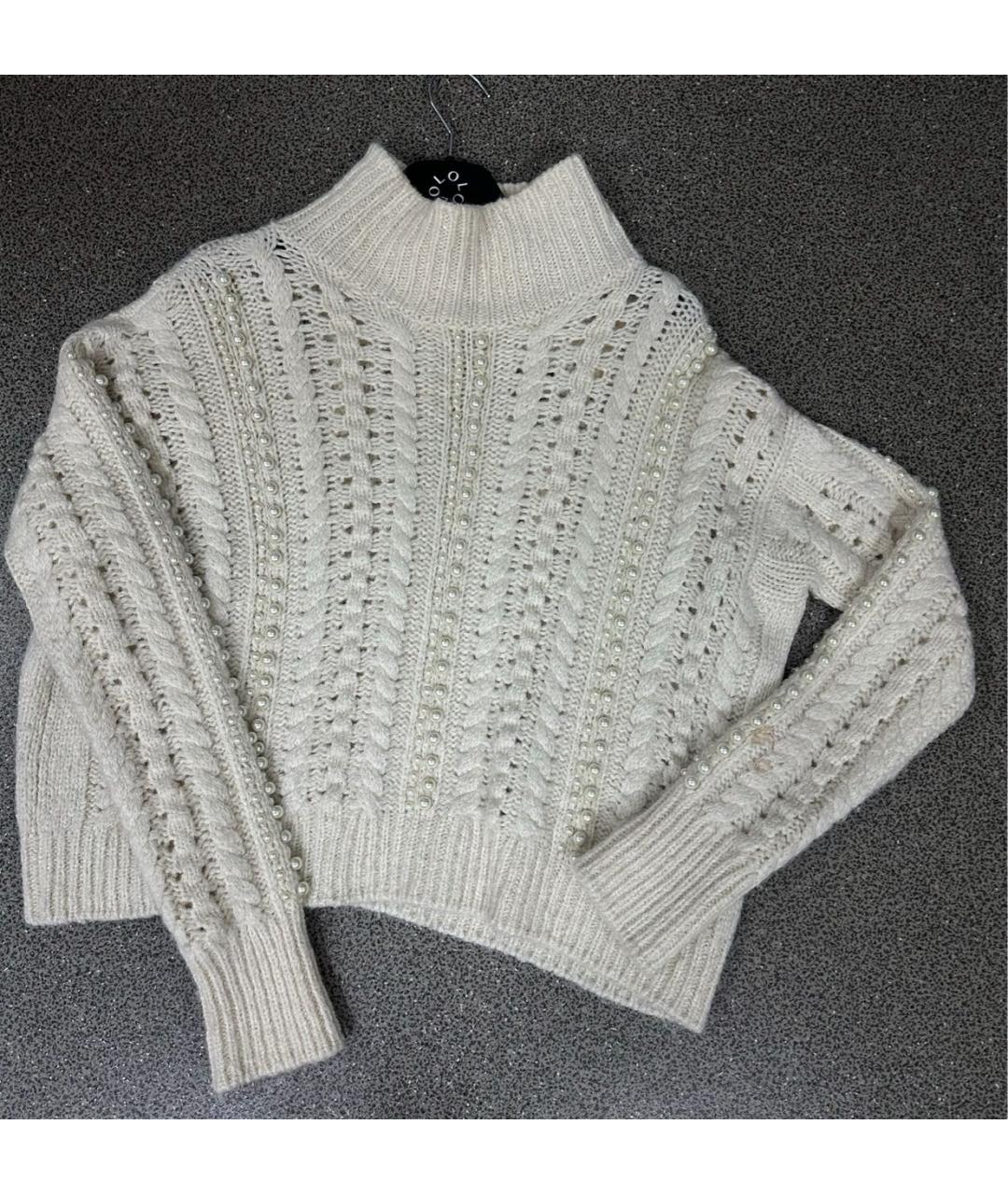 ERMANNO SCERVINO Белый джемпер / свитер, фото 6