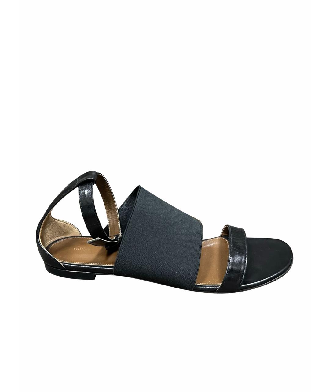 AGNONA Черные сандалии, фото 6