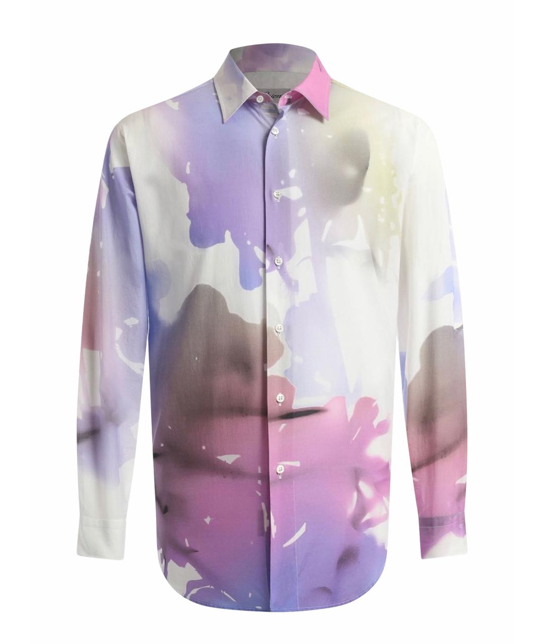 BRIONI Мульти хлопковая кэжуал рубашка, фото 1