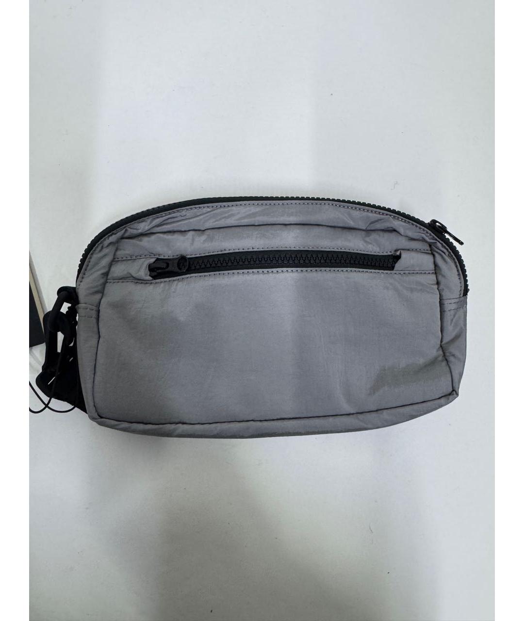 STONE ISLAND Серая барсетка, фото 3