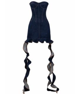 DAVID KOMA Коктейльное платье