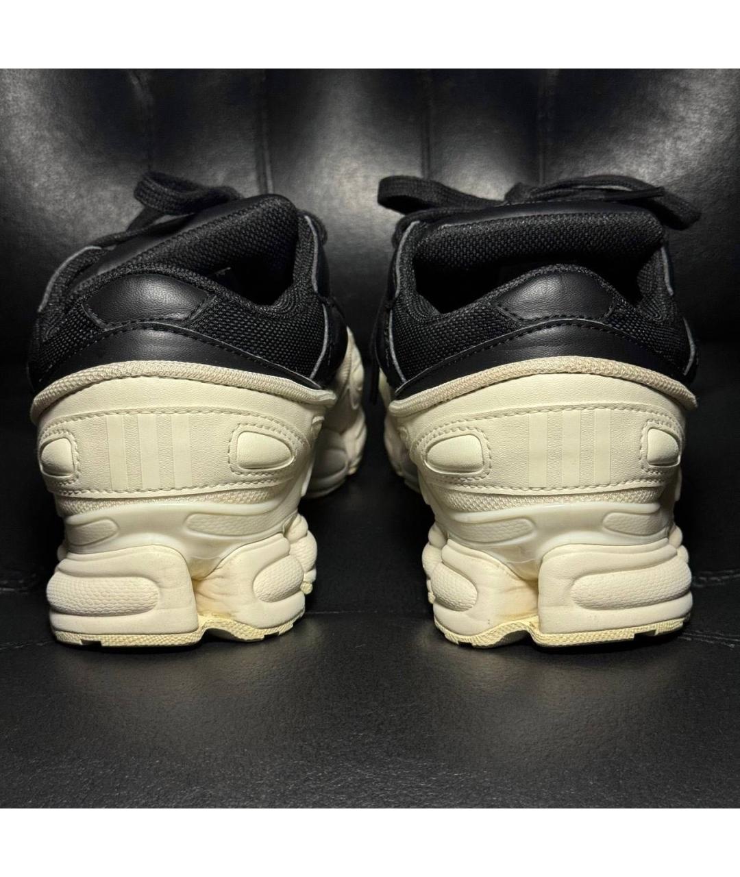 ADIDAS X RAF SIMONS Белые текстильные низкие кроссовки / кеды, фото 2