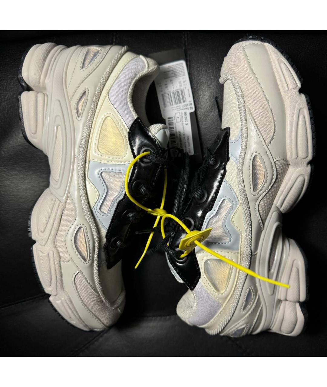 ADIDAS X RAF SIMONS Белые текстильные кроссовки, фото 5