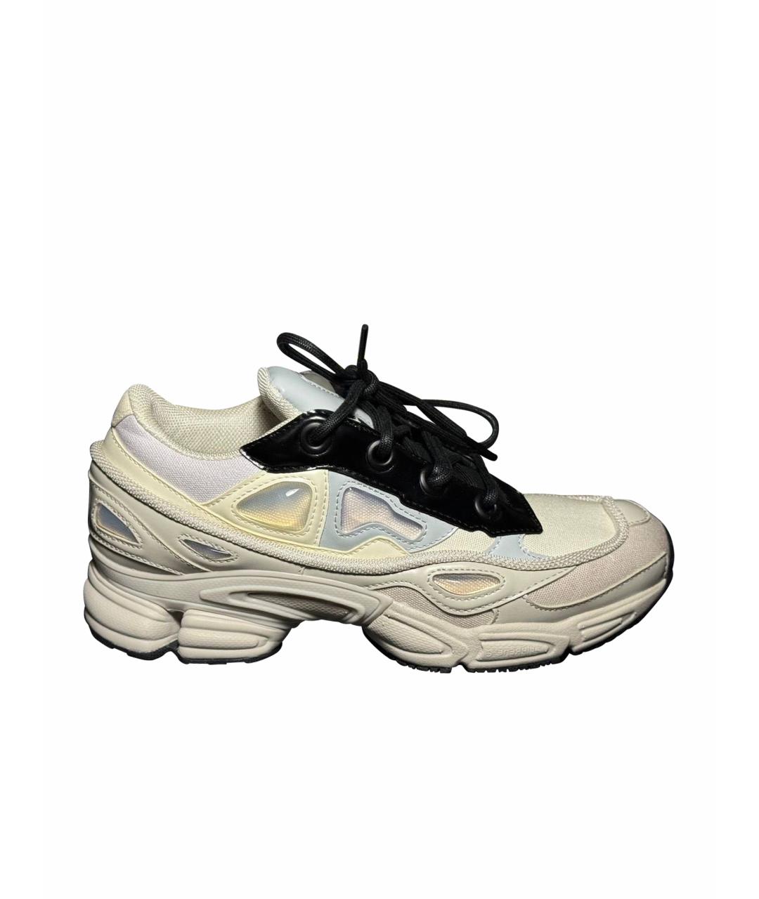 ADIDAS X RAF SIMONS Белые текстильные кроссовки, фото 1