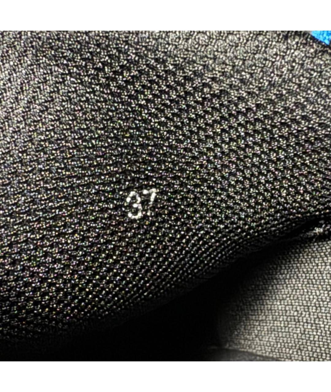 RAF SIMONS Черные текстильные кроссовки, фото 6