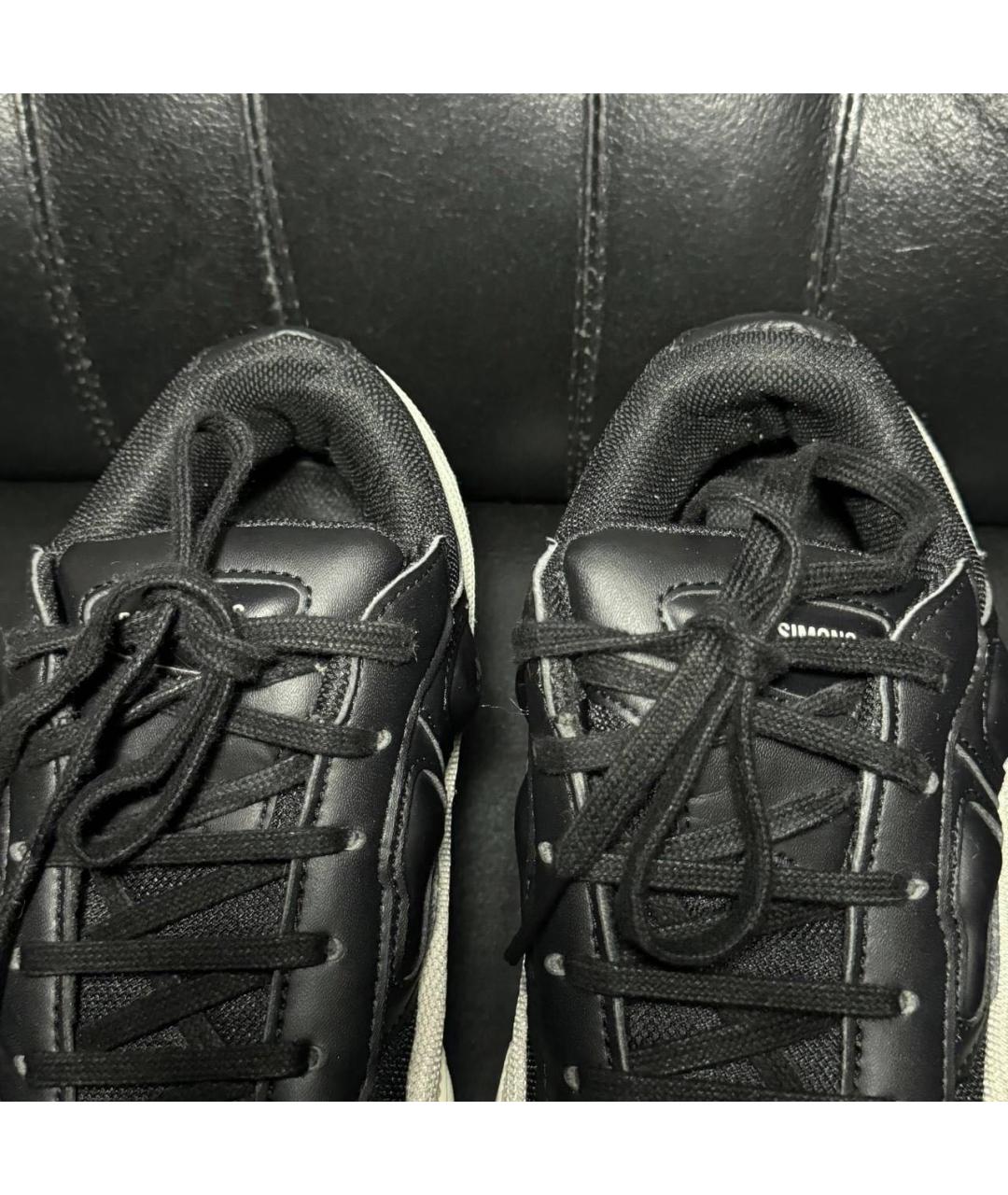 ADIDAS X RAF SIMONS Белые текстильные низкие кроссовки / кеды, фото 7