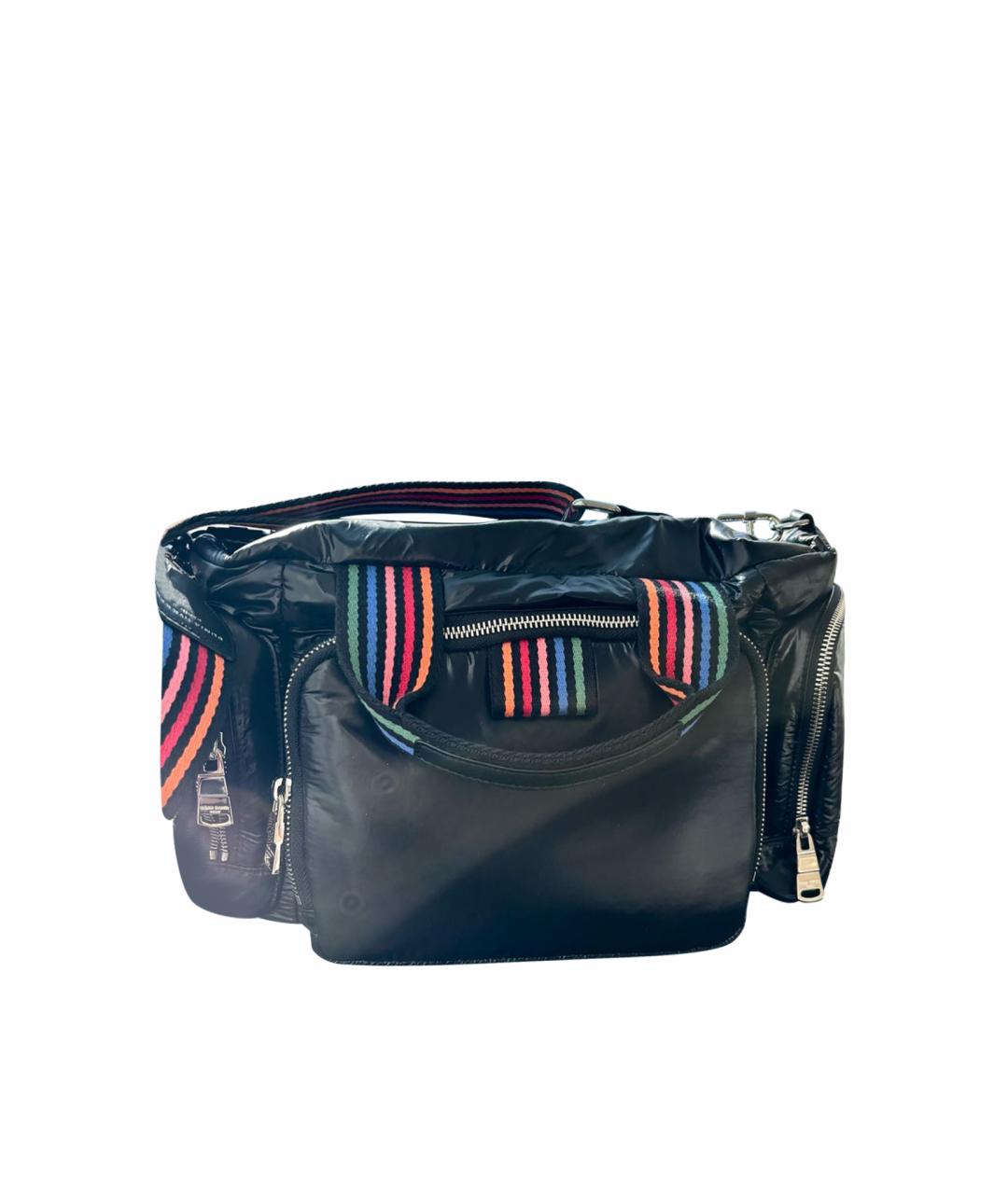 SONIA RYKIEL Черная синтетическая сумка с короткими ручками, фото 1