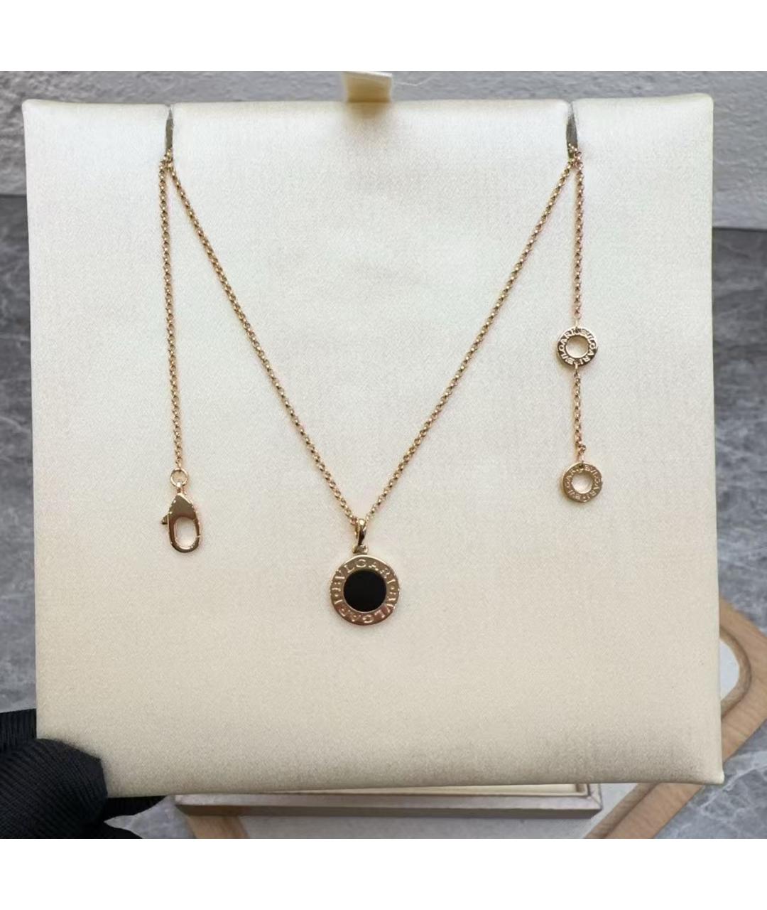 BVLGARI Золотое колье из розового золота, фото 2