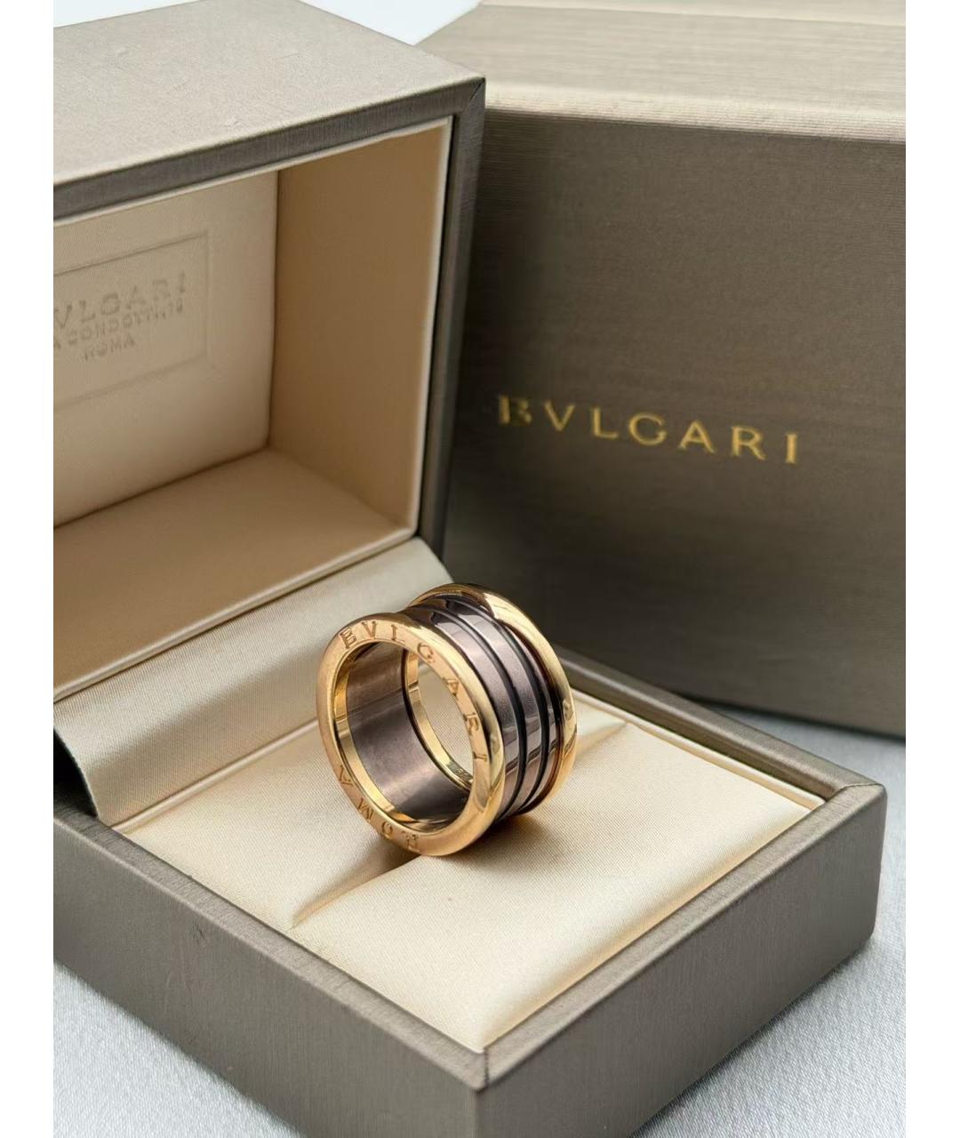 BVLGARI Золотое кольцо из розового золота, фото 5