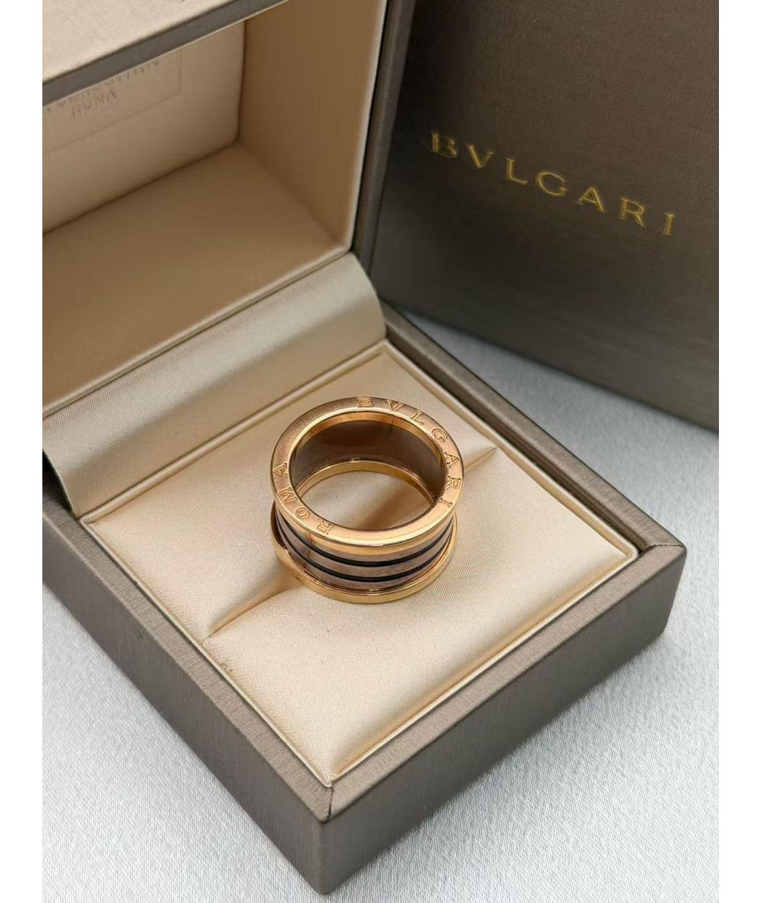 BVLGARI Золотое кольцо из розового золота, фото 3