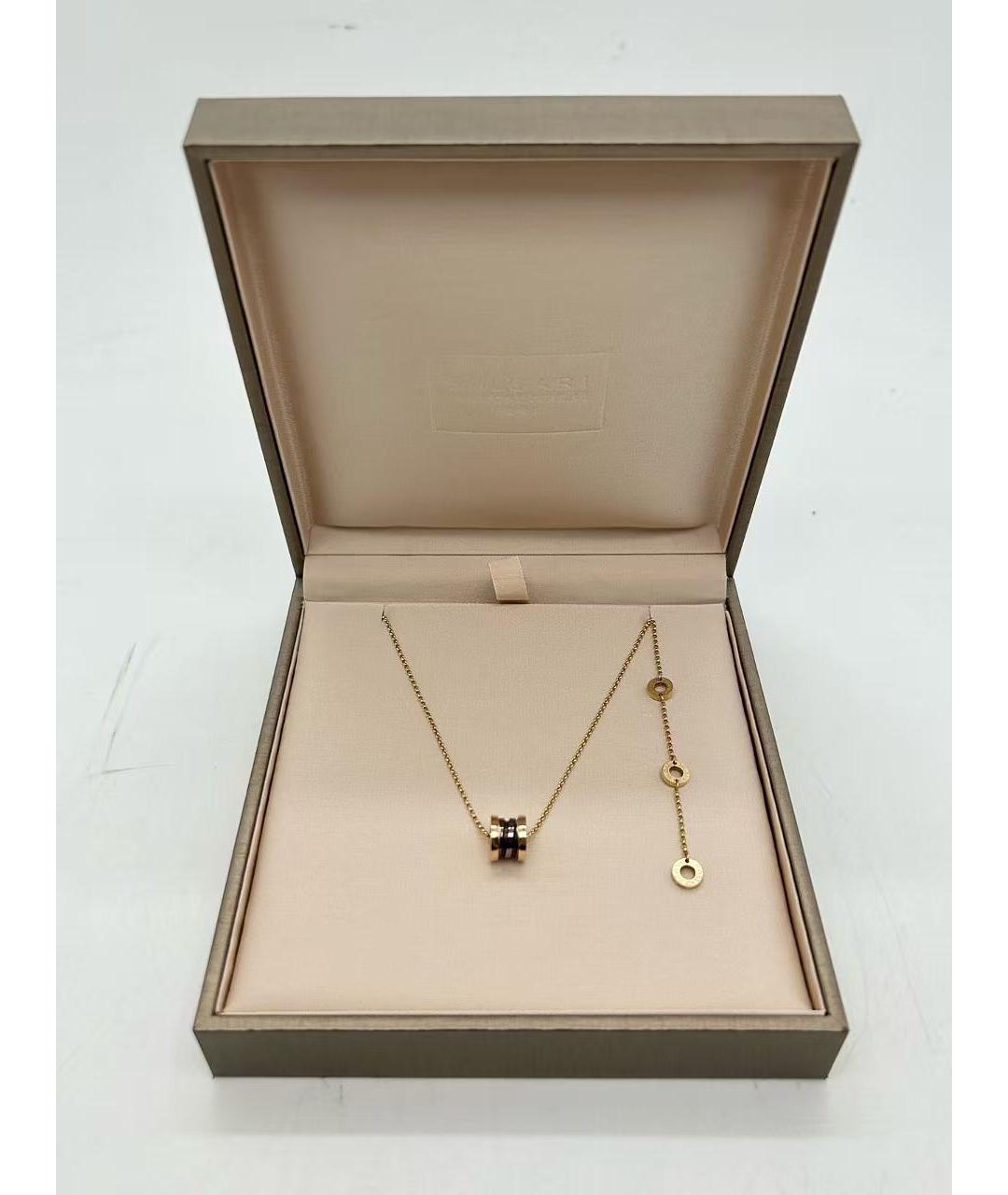 BVLGARI Золотое колье из розового золота, фото 3