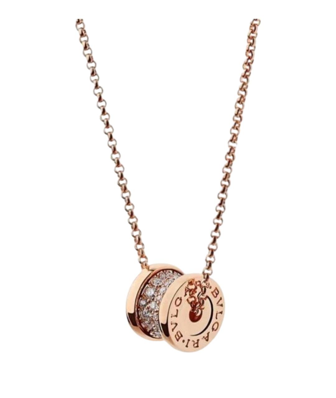 BVLGARI Золотое колье из розового золота, фото 1