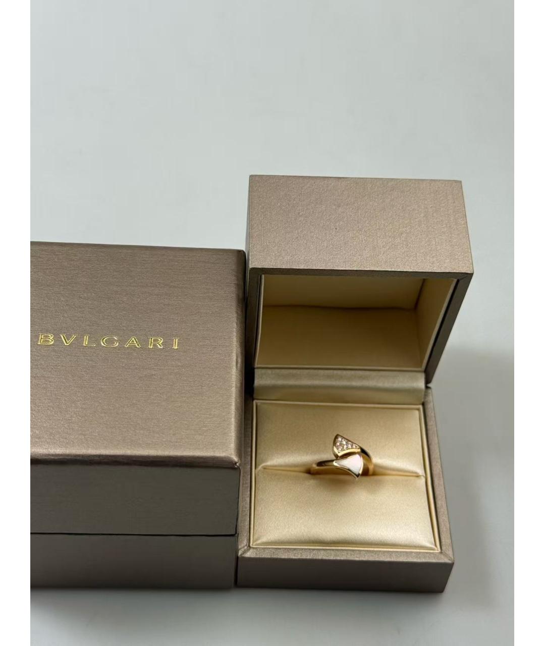 BVLGARI Золотое кольцо из розового золота, фото 2
