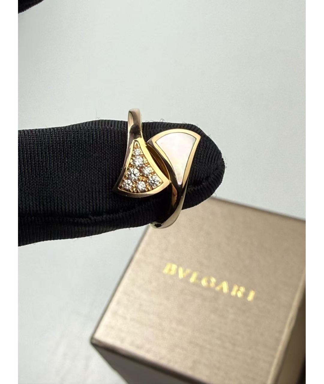 BVLGARI Золотое кольцо из розового золота, фото 4