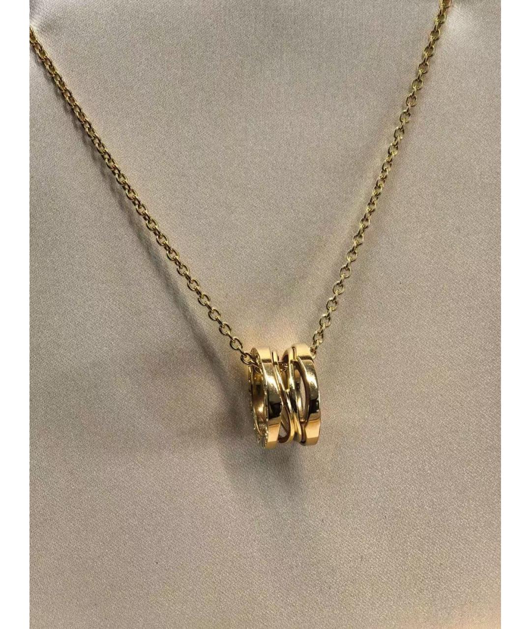 BVLGARI Золотое колье из розового золота, фото 5