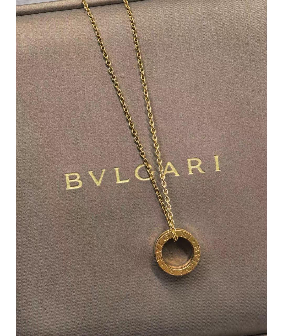 BVLGARI Золотое колье из розового золота, фото 4