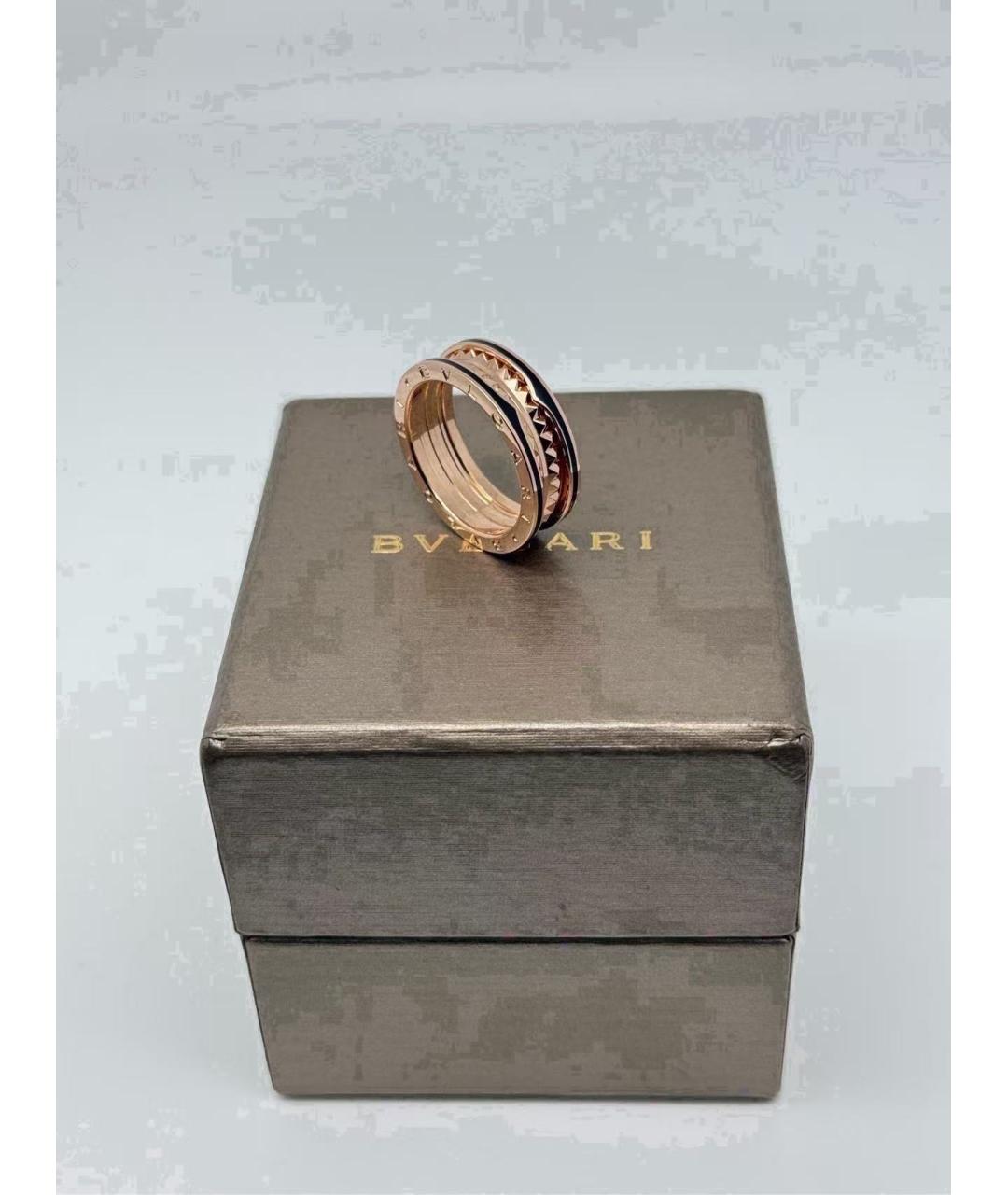 BVLGARI Золотое кольцо из розового золота, фото 3