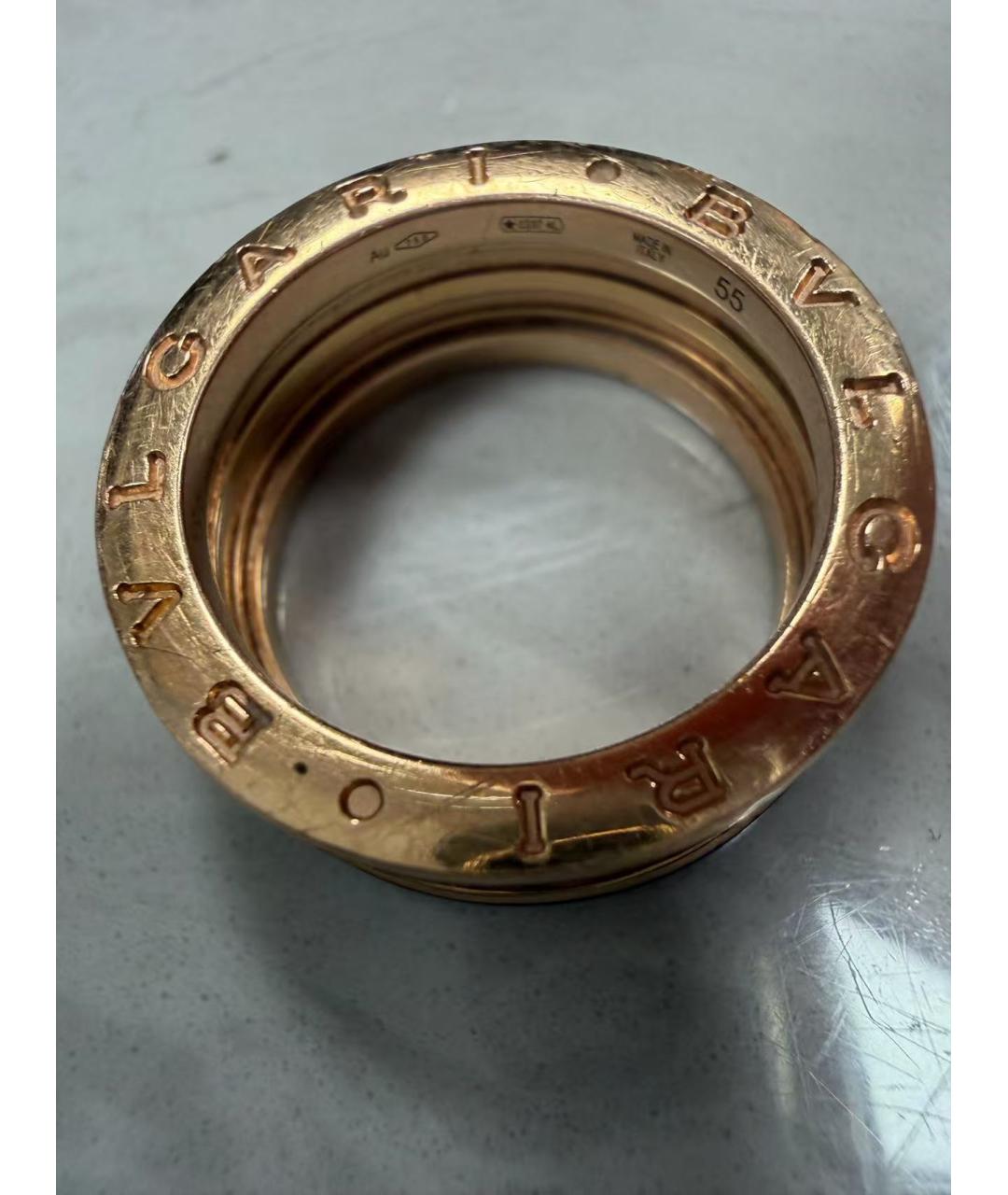 BVLGARI Золотое кольцо из розового золота, фото 6