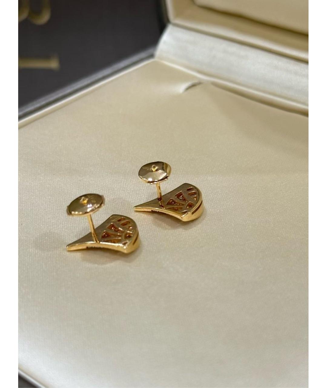 BVLGARI Золотые серьги из розового золота, фото 5