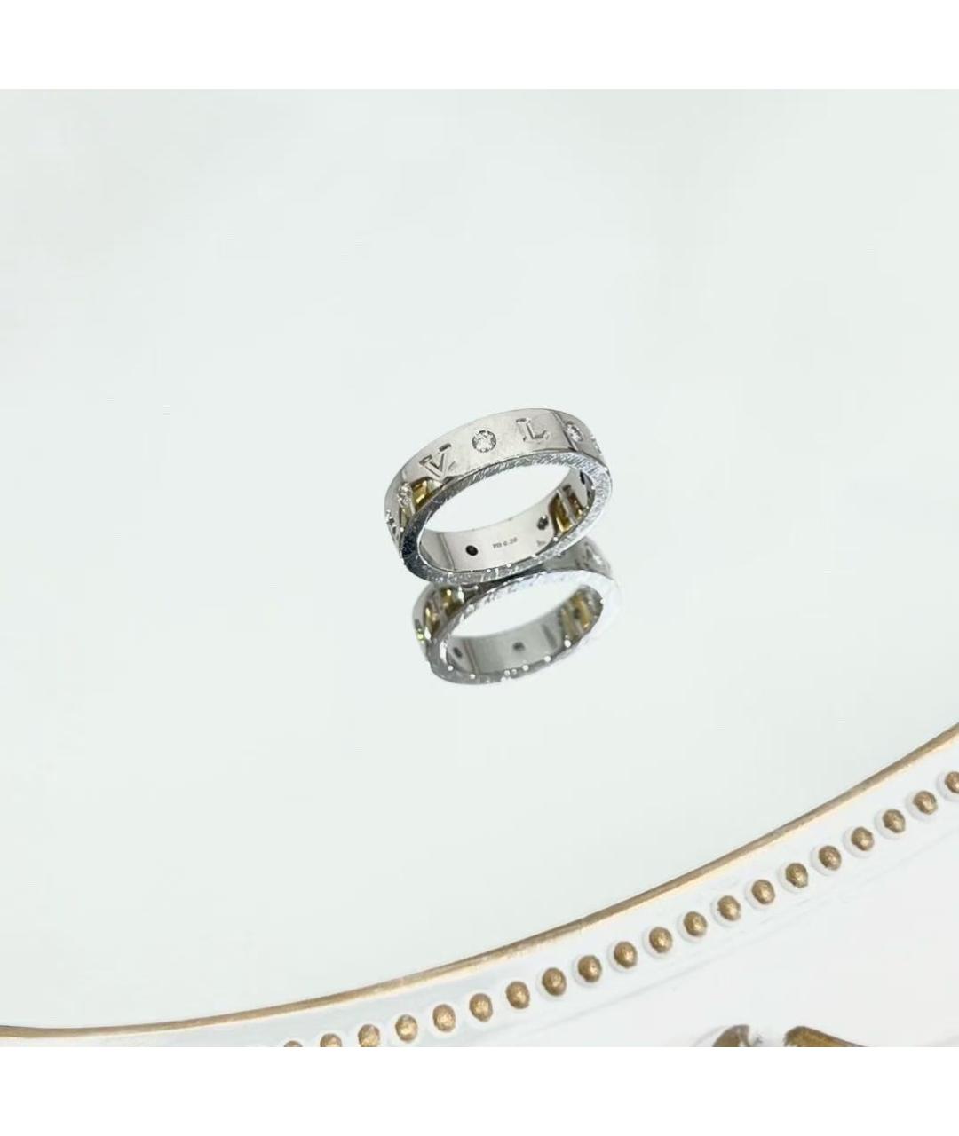 BVLGARI Серебряное кольцо из белого золота, фото 3