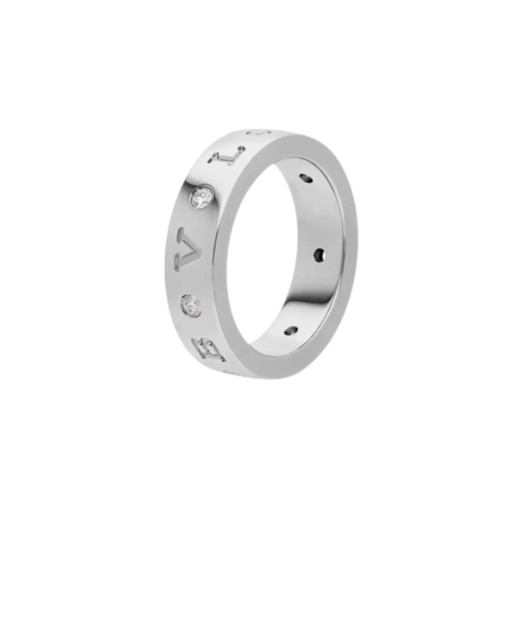BVLGARI Серебряное кольцо из белого золота, фото 6