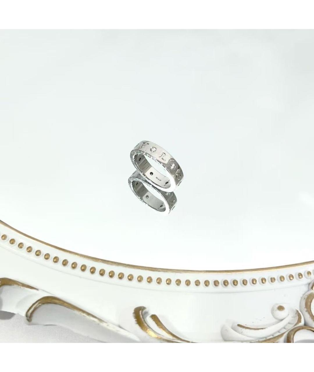 BVLGARI Серебряное кольцо из белого золота, фото 2