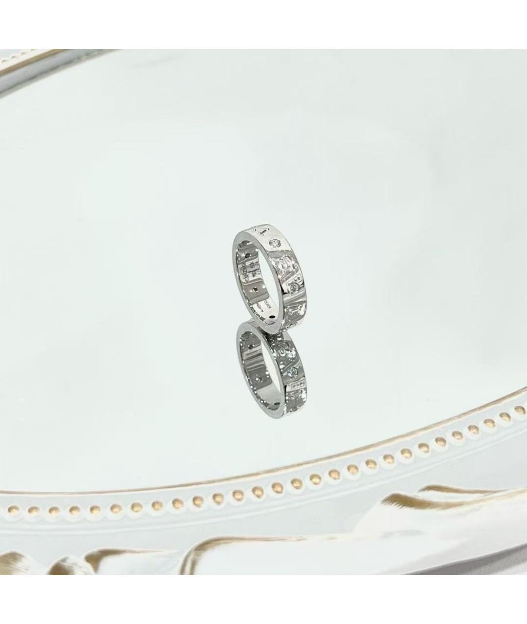 BVLGARI Серебряное кольцо из белого золота, фото 5