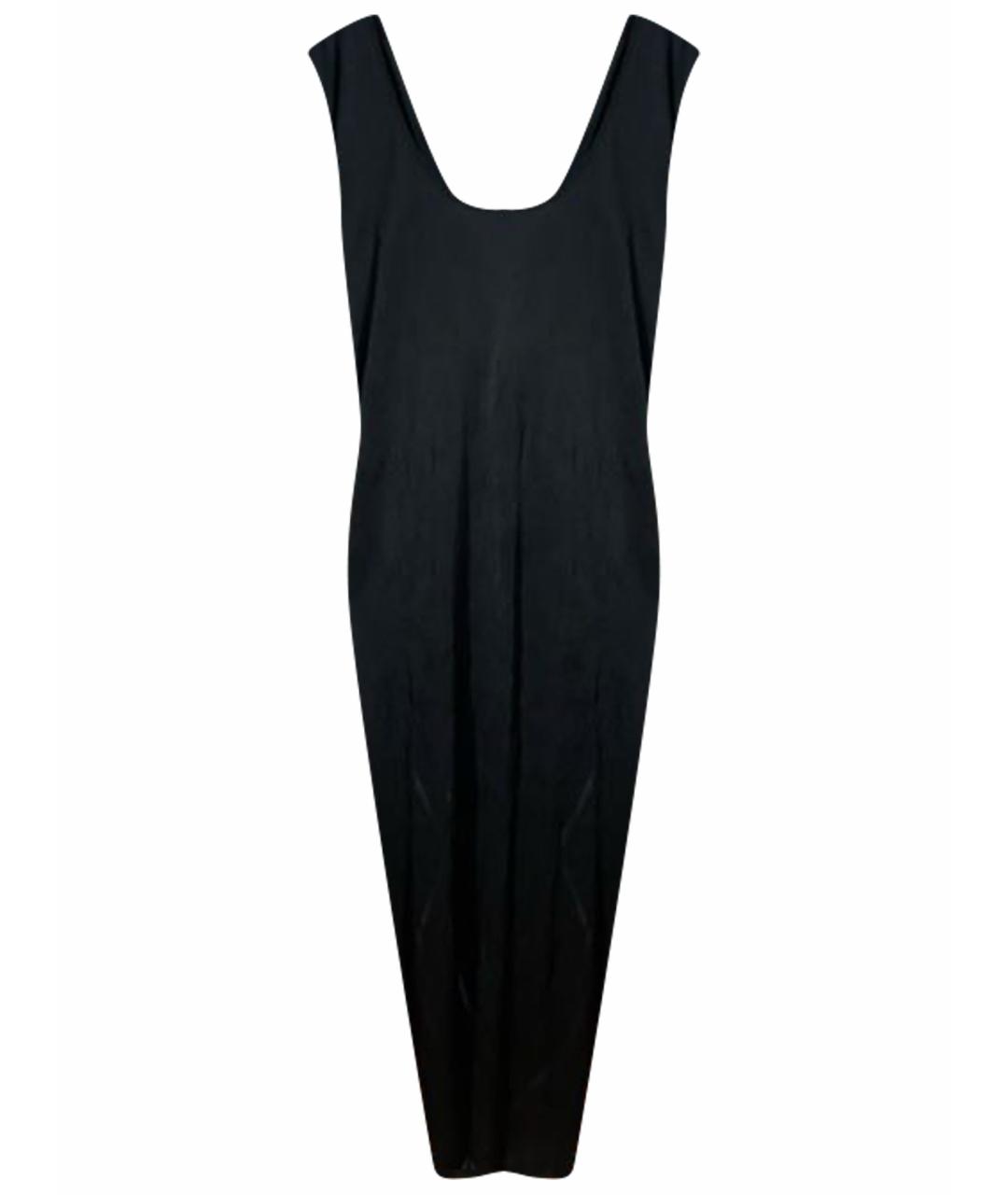 ACNE STUDIOS Черное полиэстеровое вечернее платье, фото 1