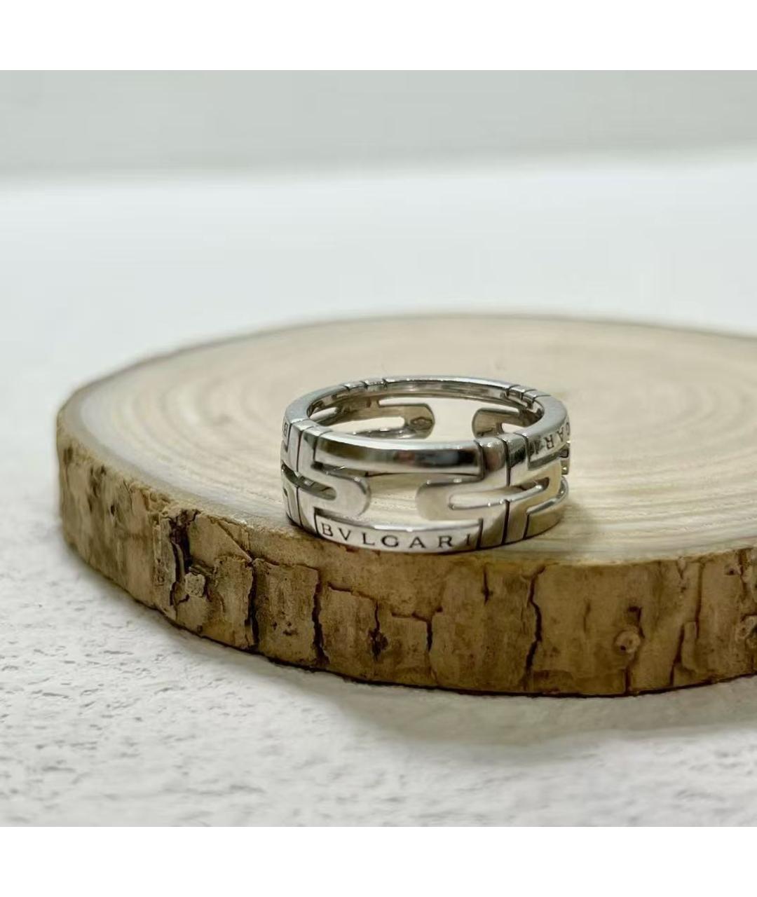 BVLGARI Серебряное кольцо из белого золота, фото 3