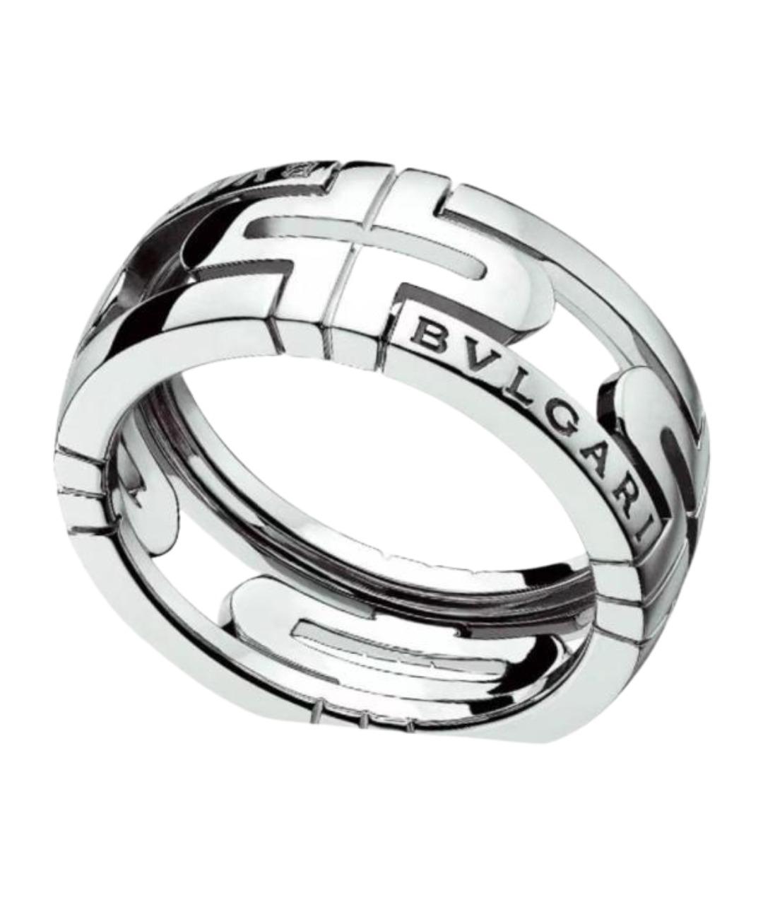 BVLGARI Серебряное кольцо из белого золота, фото 1