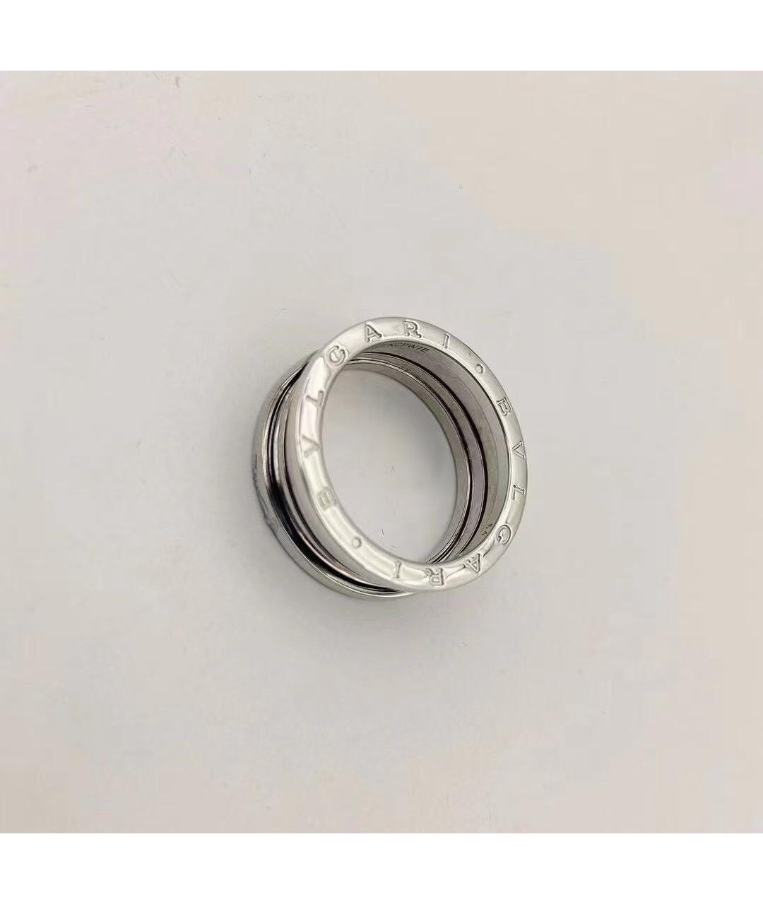 BVLGARI Серебряное кольцо из белого золота, фото 4