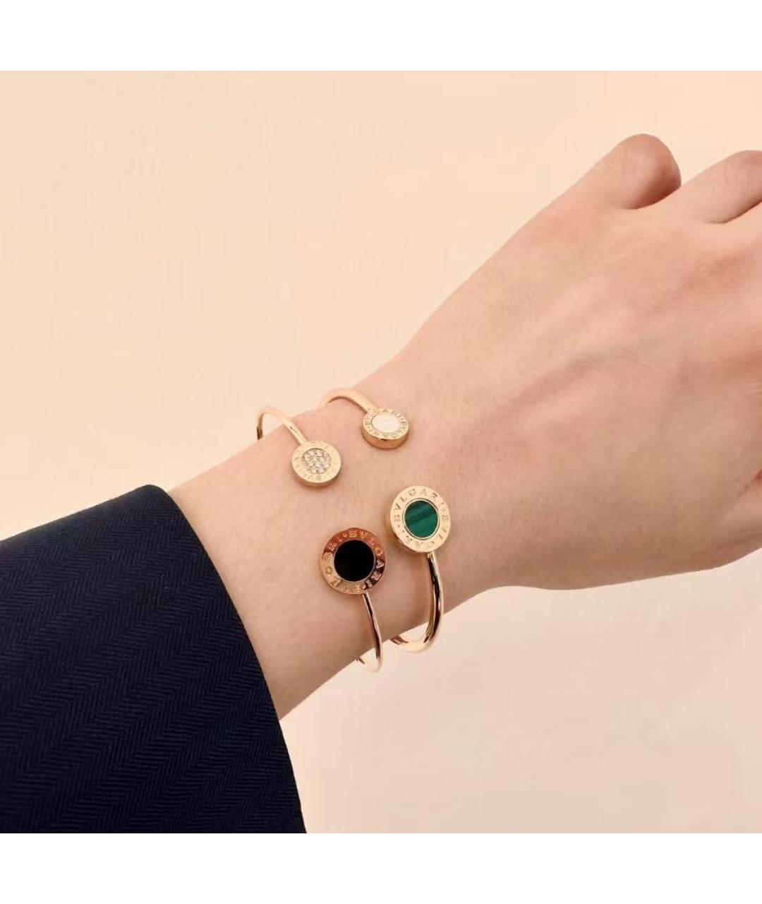 BVLGARI Золотой браслет из розового золота, фото 5