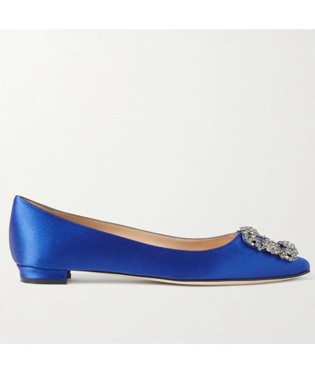 MANOLO BLAHNIK Синие туфли, фото 6