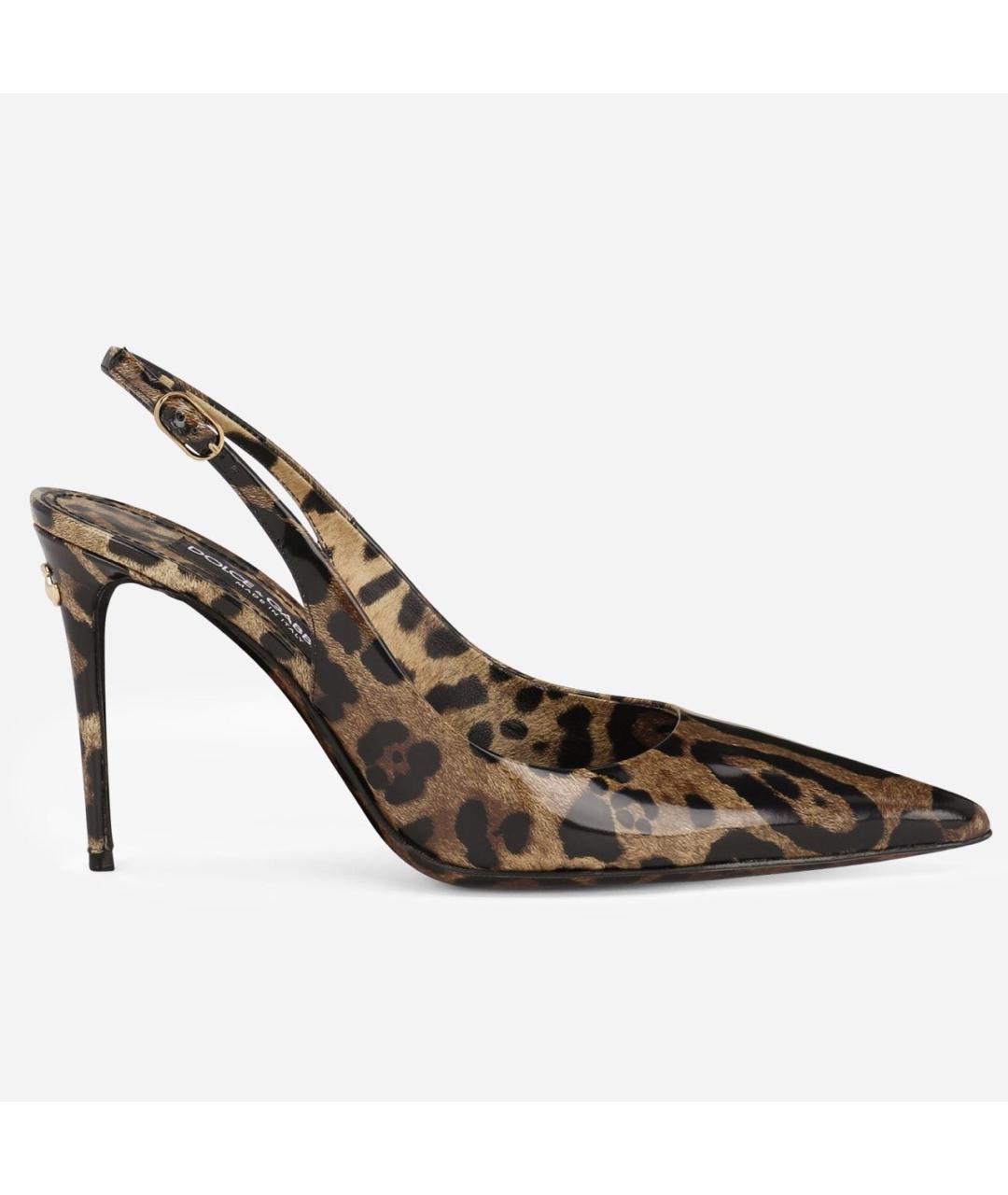 DOLCE&GABBANA Мульти кожаные туфли, фото 5