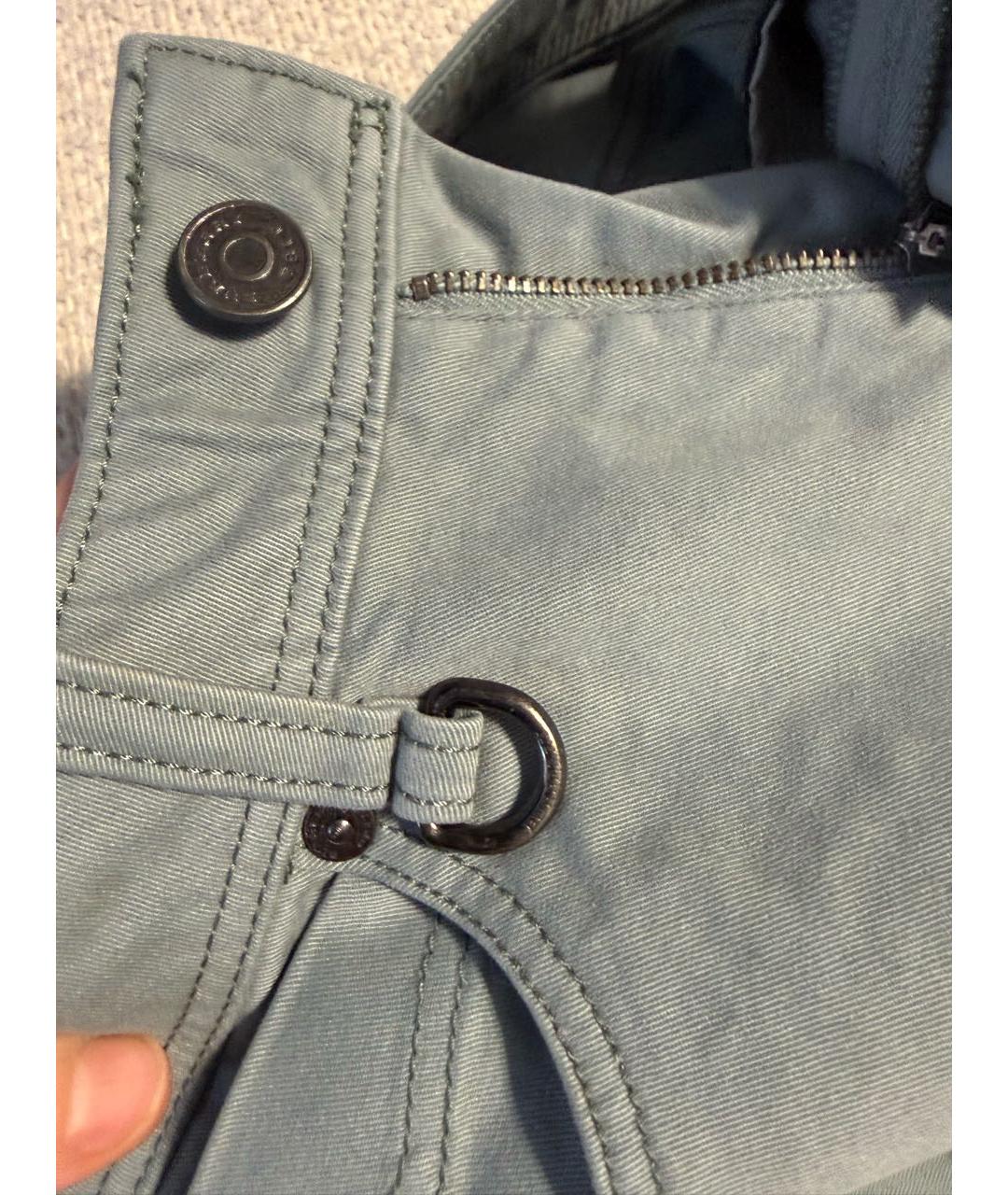 BURBERRY Хлопковые прямые джинсы, фото 5