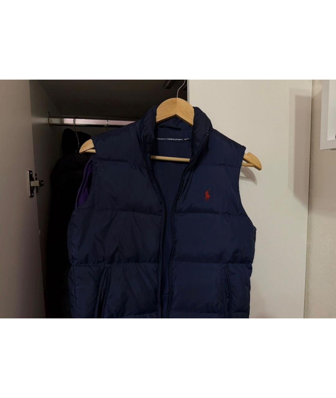 POLO RALPH LAUREN Темно-синий жилет, фото 4