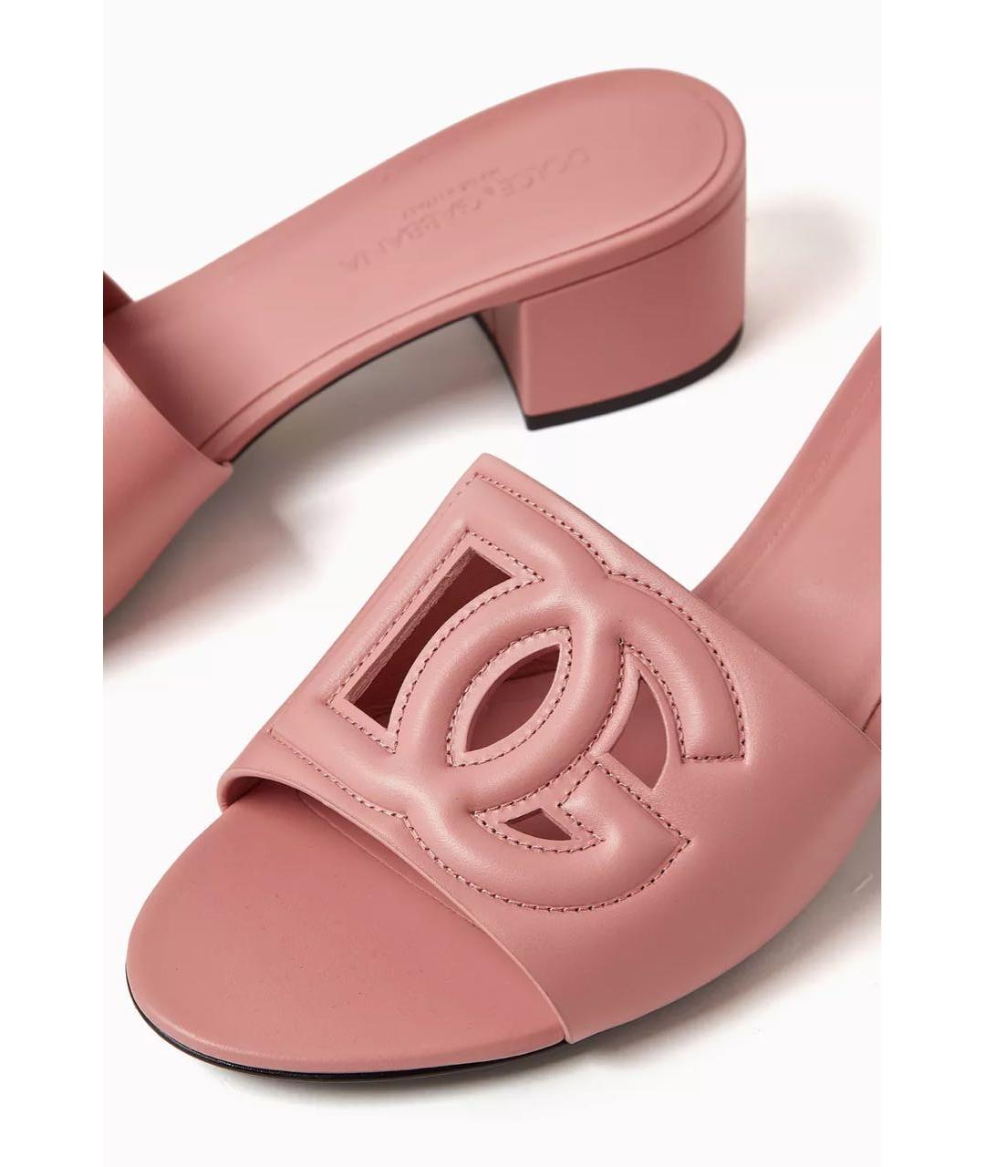 DOLCE&GABBANA Кожаные мюли, фото 2