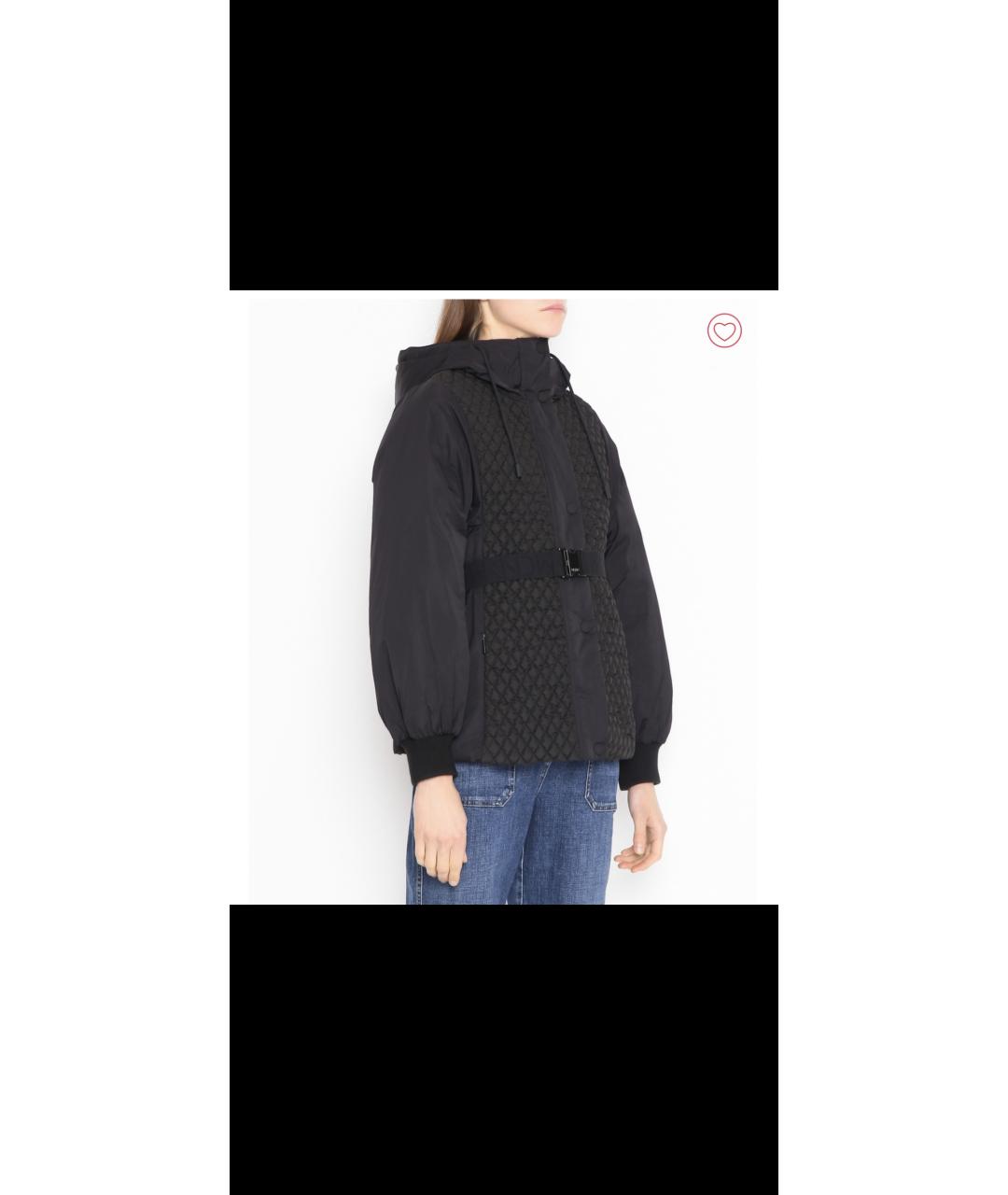 WEEKEND MAX MARA Черная полиамидовая куртка, фото 2