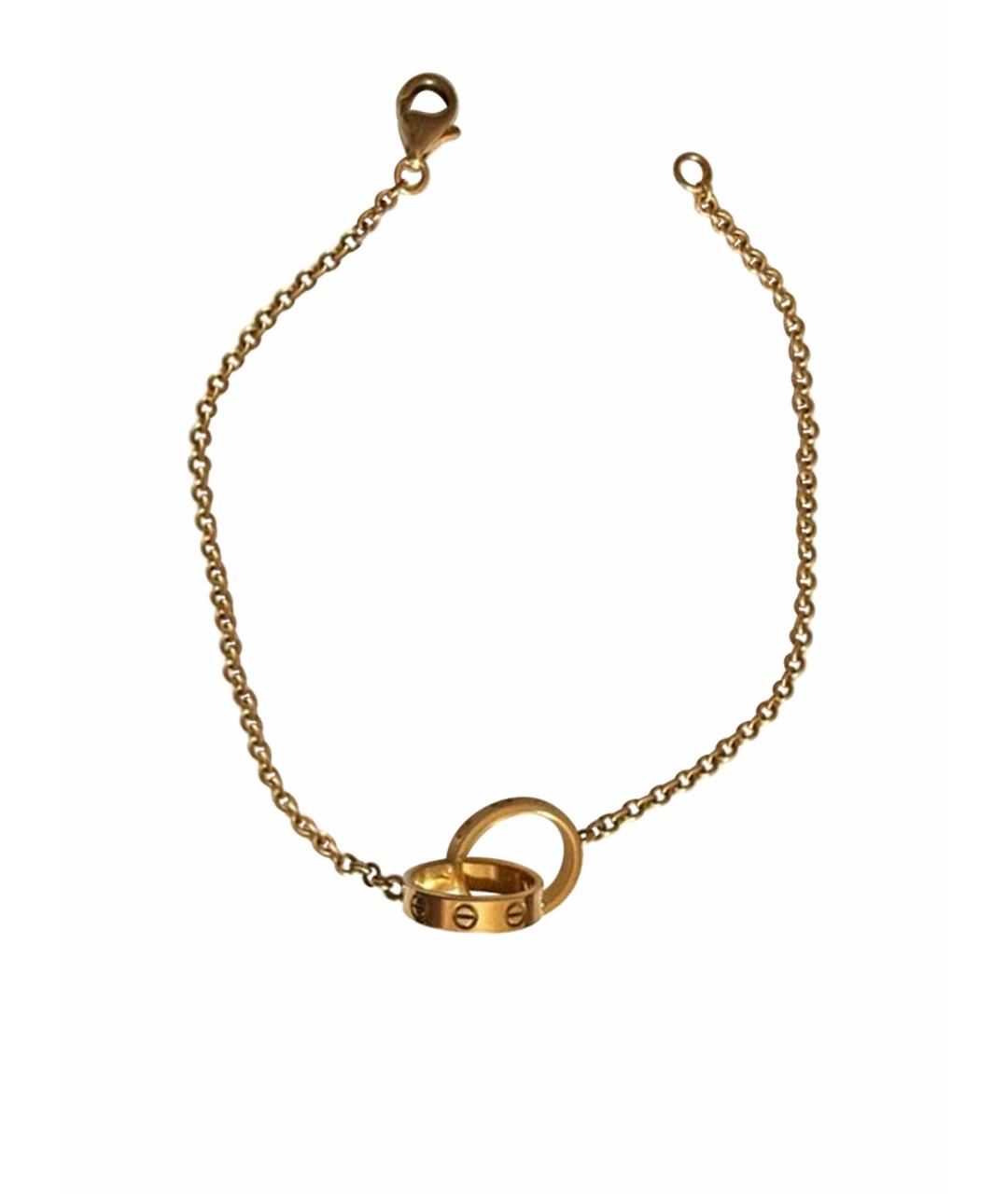 CARTIER Золотой браслет из розового золота, фото 1