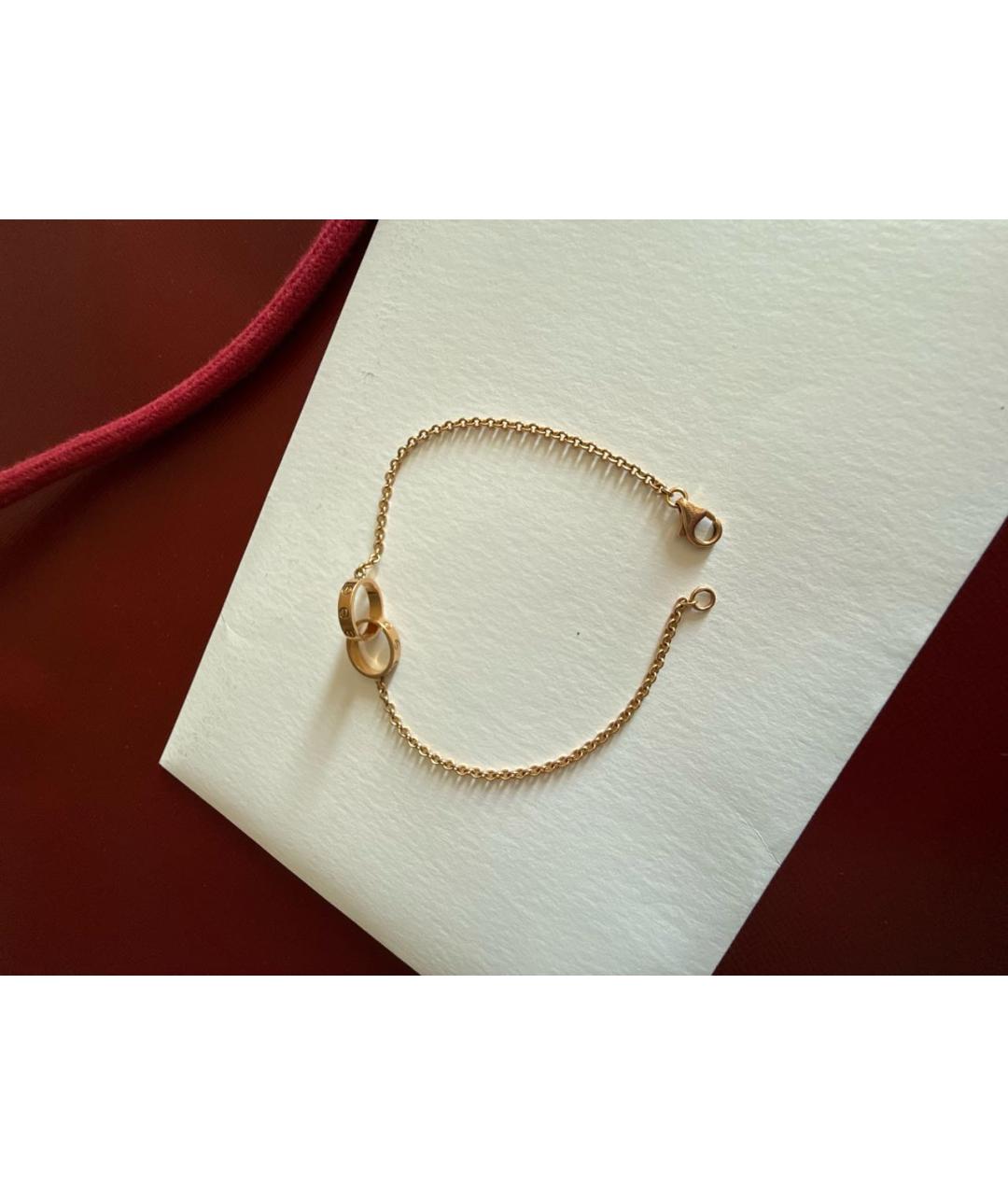 CARTIER Золотой браслет из розового золота, фото 3