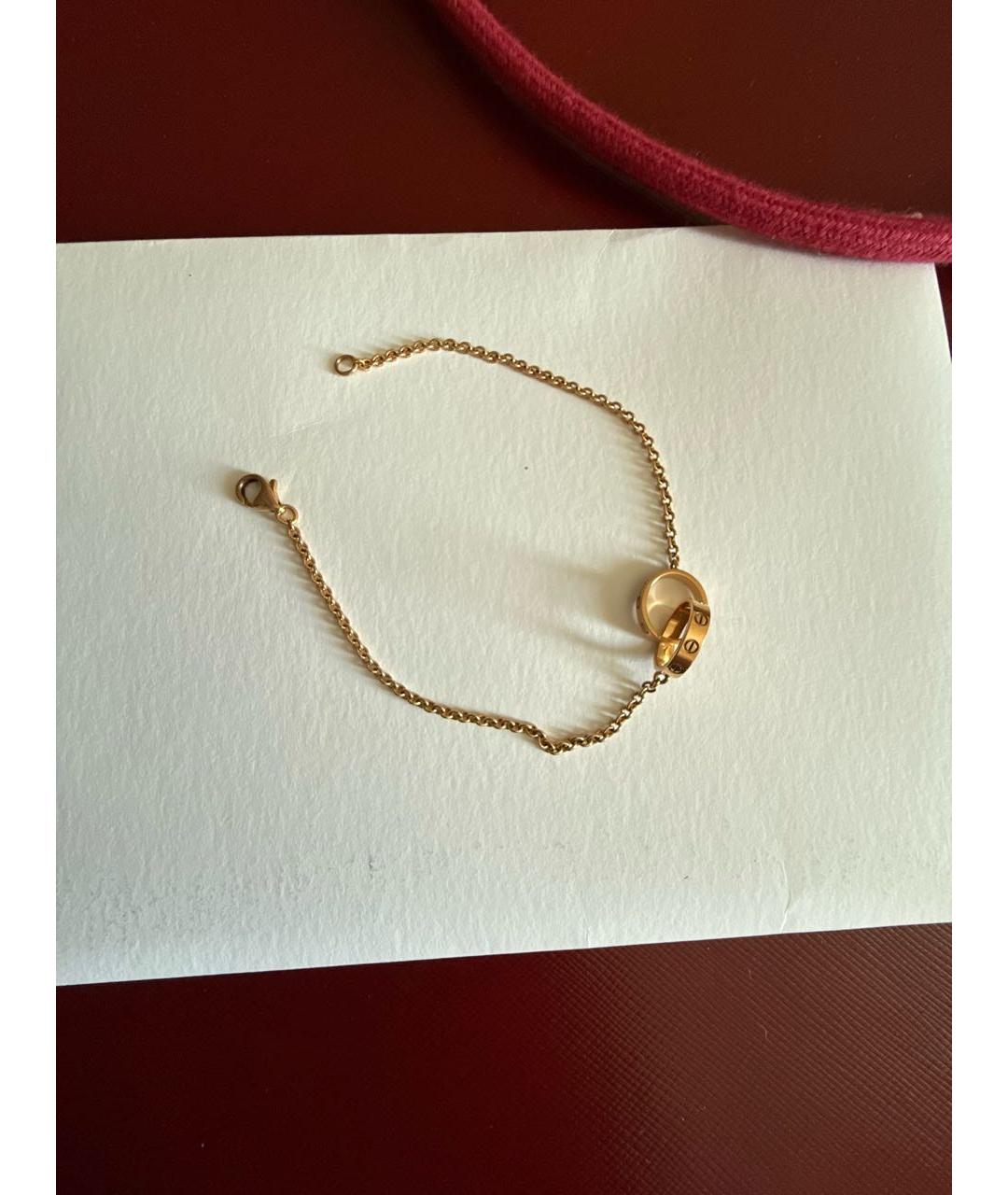 CARTIER Золотой браслет из розового золота, фото 5