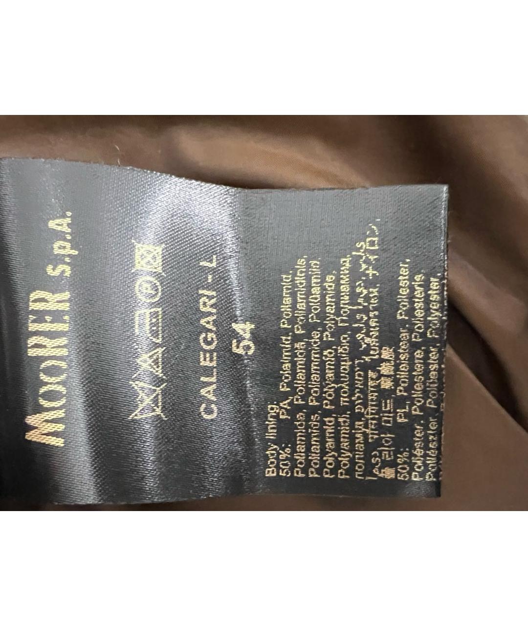 MOORER Темно-синий шерстяной пуховик, фото 6