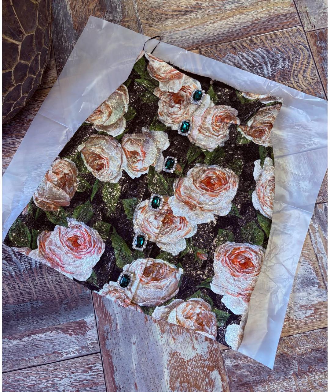 DOLCE&GABBANA Мульти юбка мини, фото 8