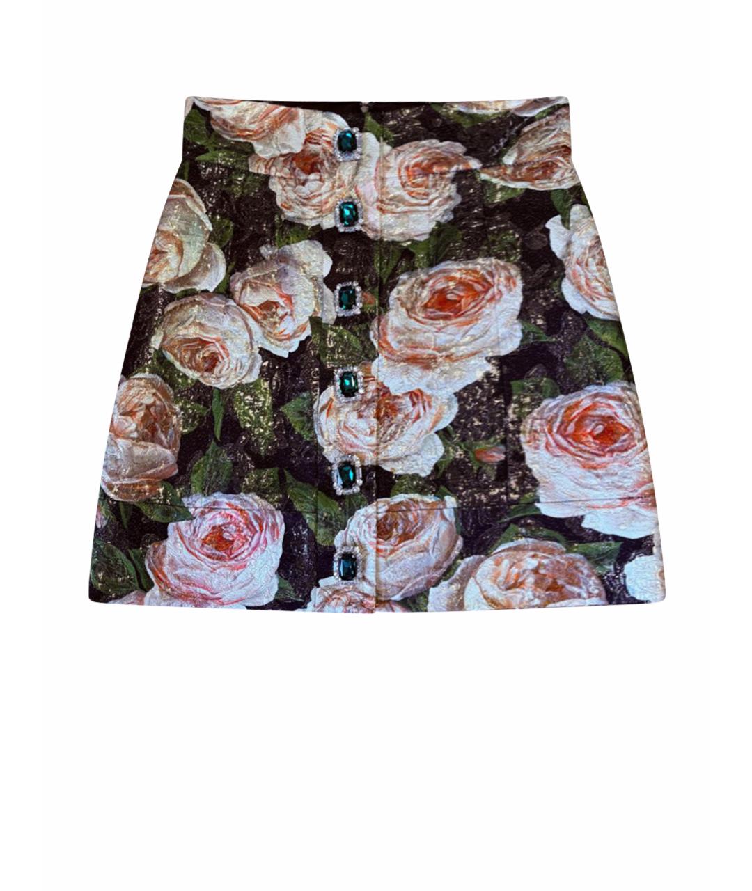 DOLCE&GABBANA Мульти юбка мини, фото 1