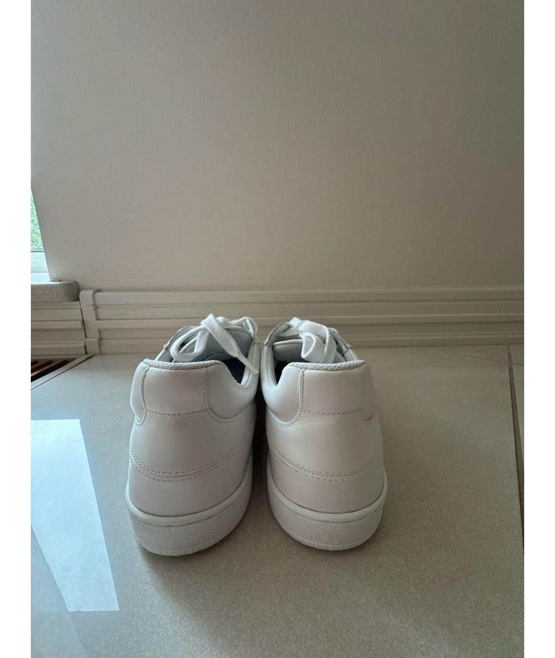 CHRISTIAN DIOR Белые кожаные кеды, фото 4